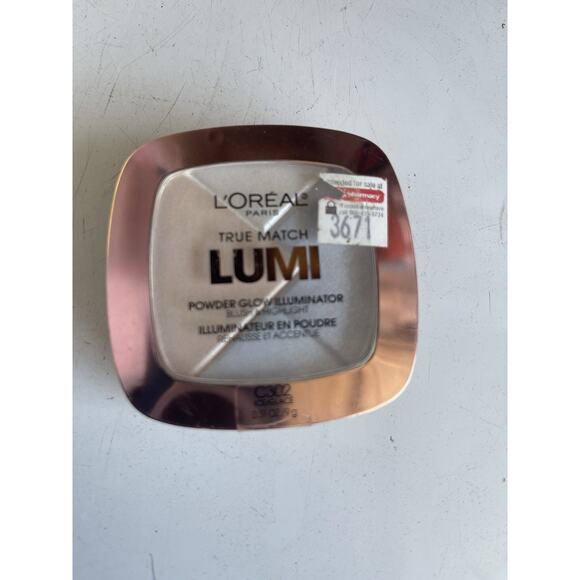 LOreal True Match LUMI Powder Glow Illuminator Blush & Highlight C302 Ice New - Picture 9 of 9